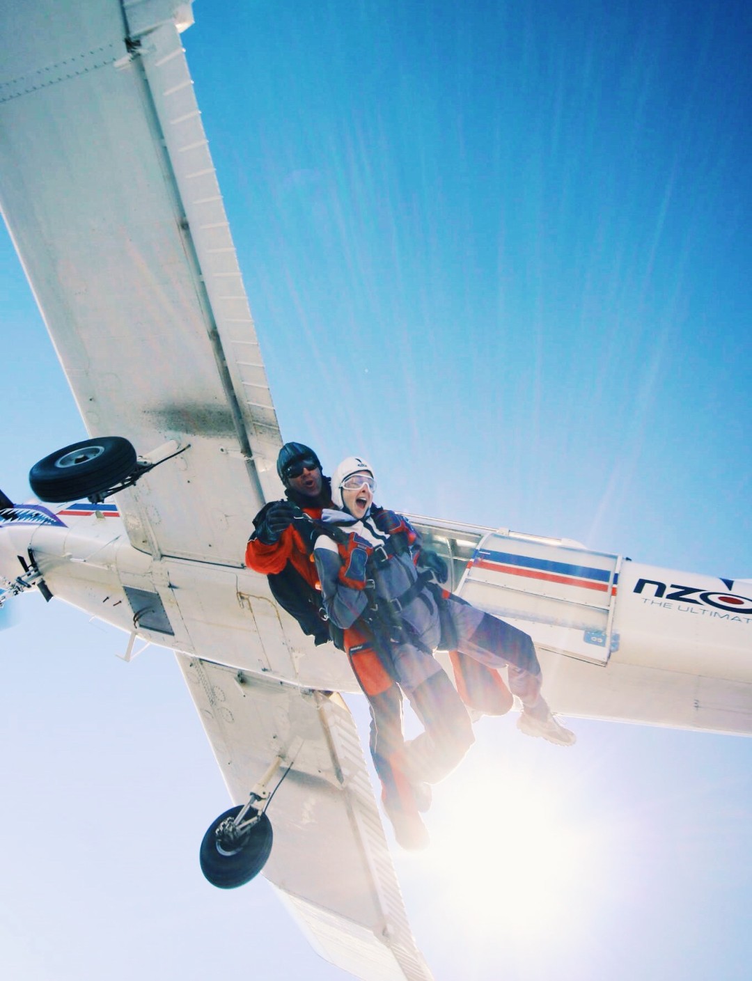 Skydiving in Queenstown, New Zealand, 2006