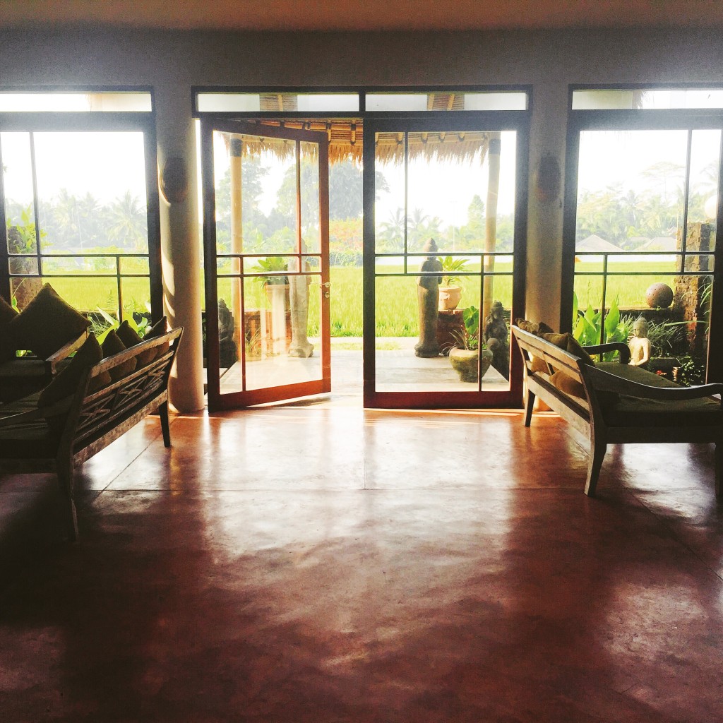 Lobby at my villa