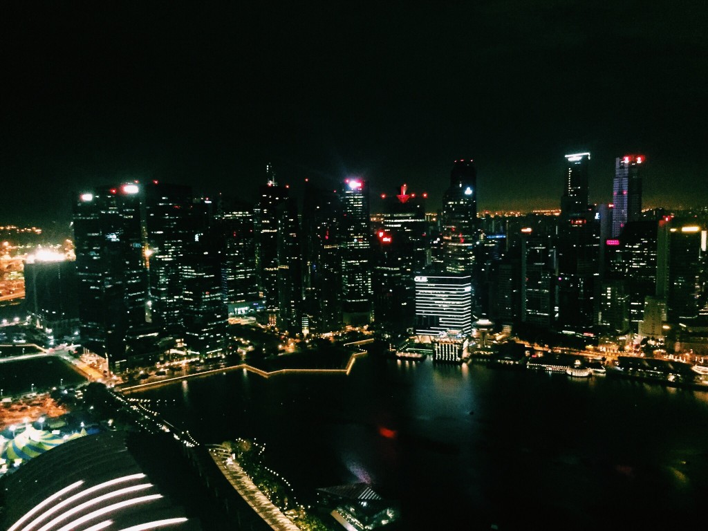 Marina view of Singapore