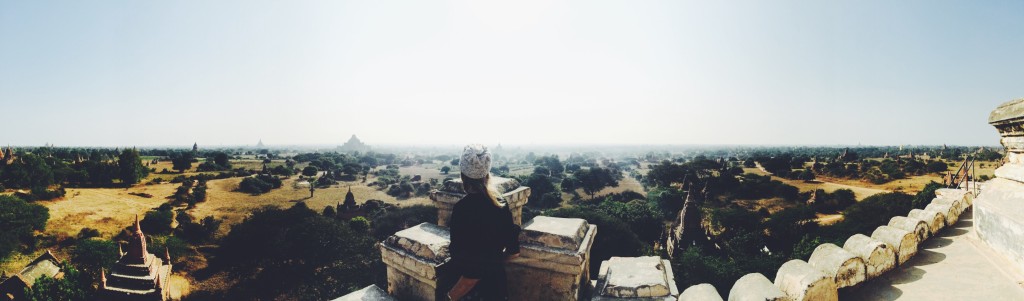 In disbelief at the beauty of Bagan